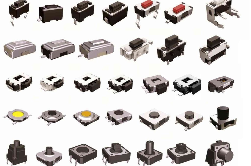 Detailed PCBA with soldered parts