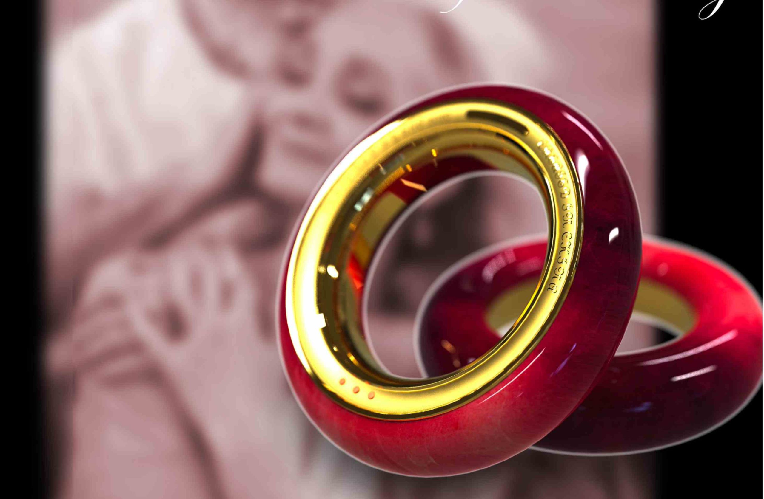 red smart-bracelet