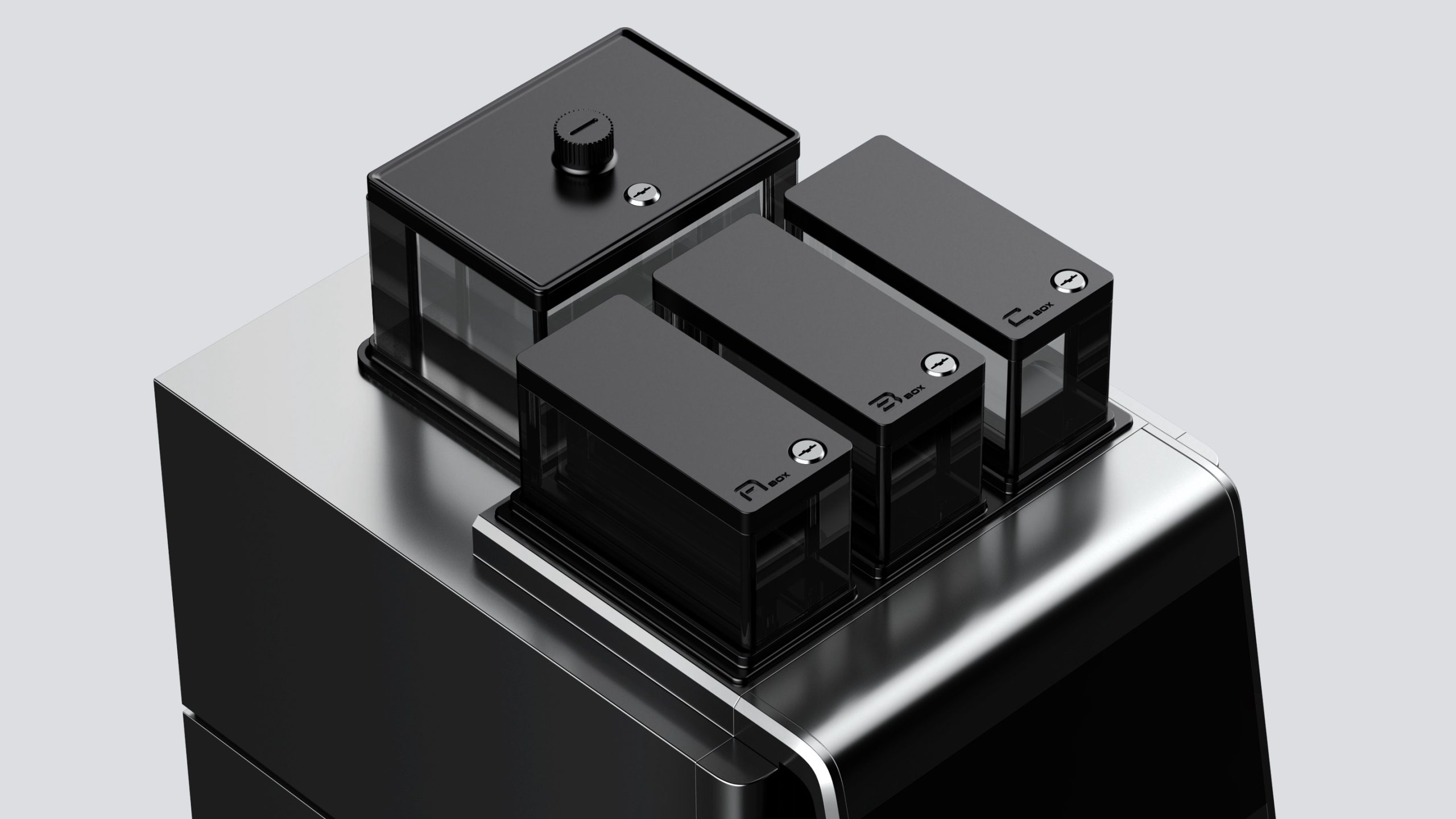 Coffee machine front design