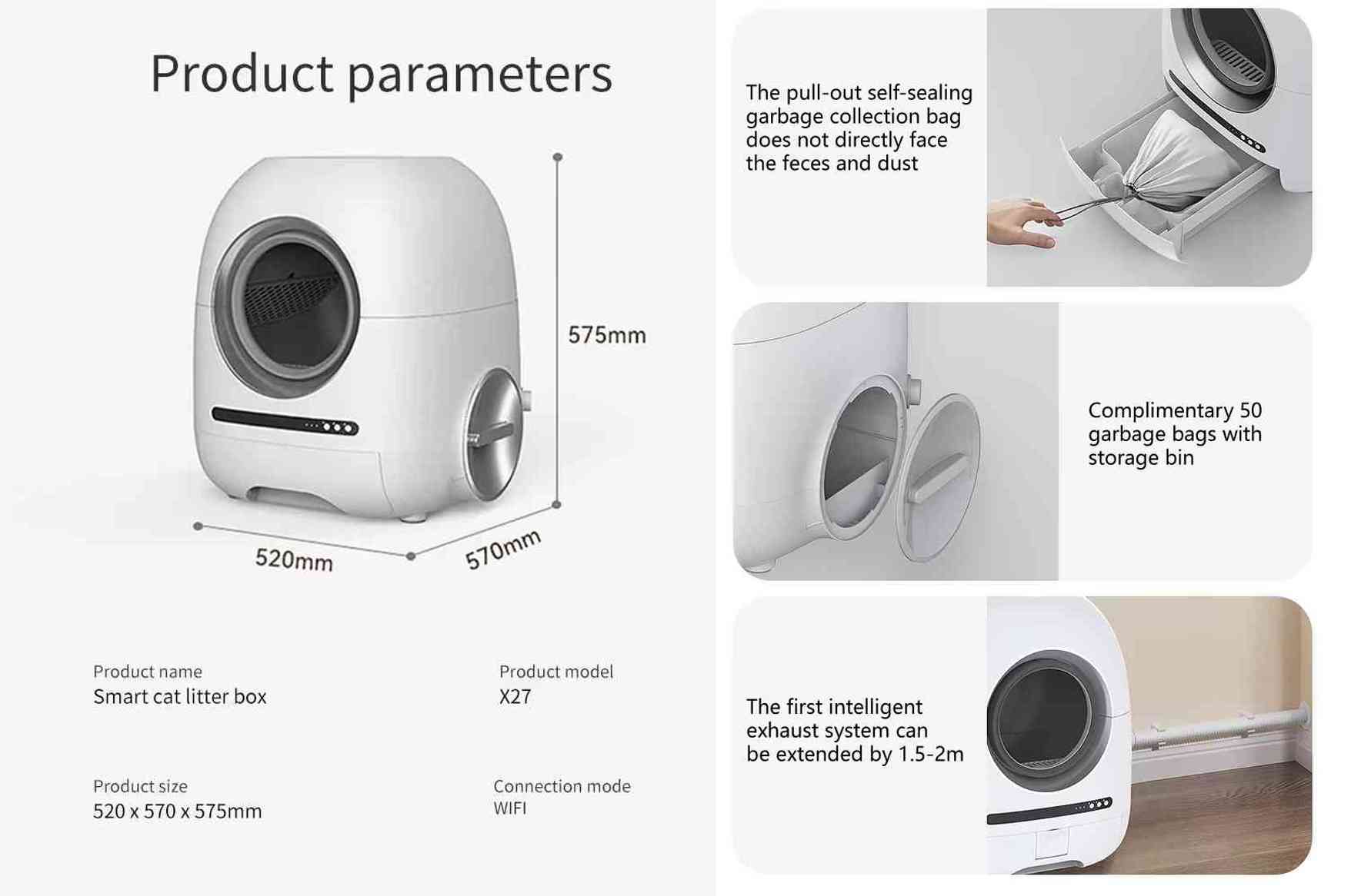 Smart Litter Box mechanical design