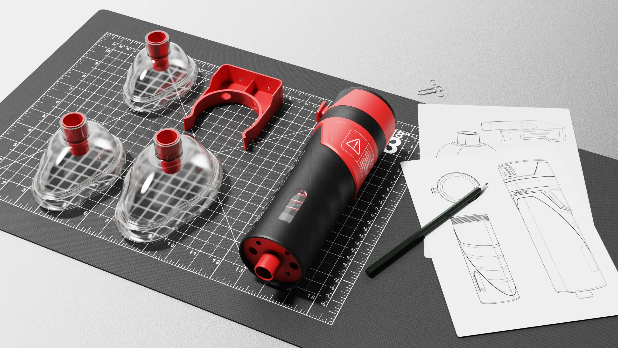 Anti-Choking Device- industrial design