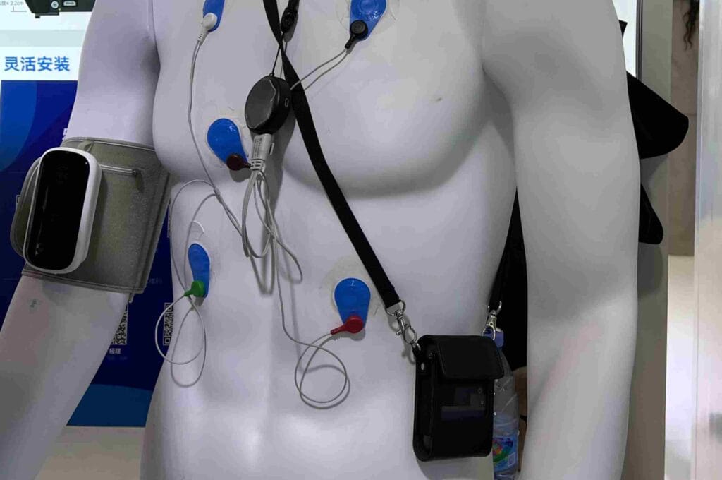 Portable medical monitoring device
