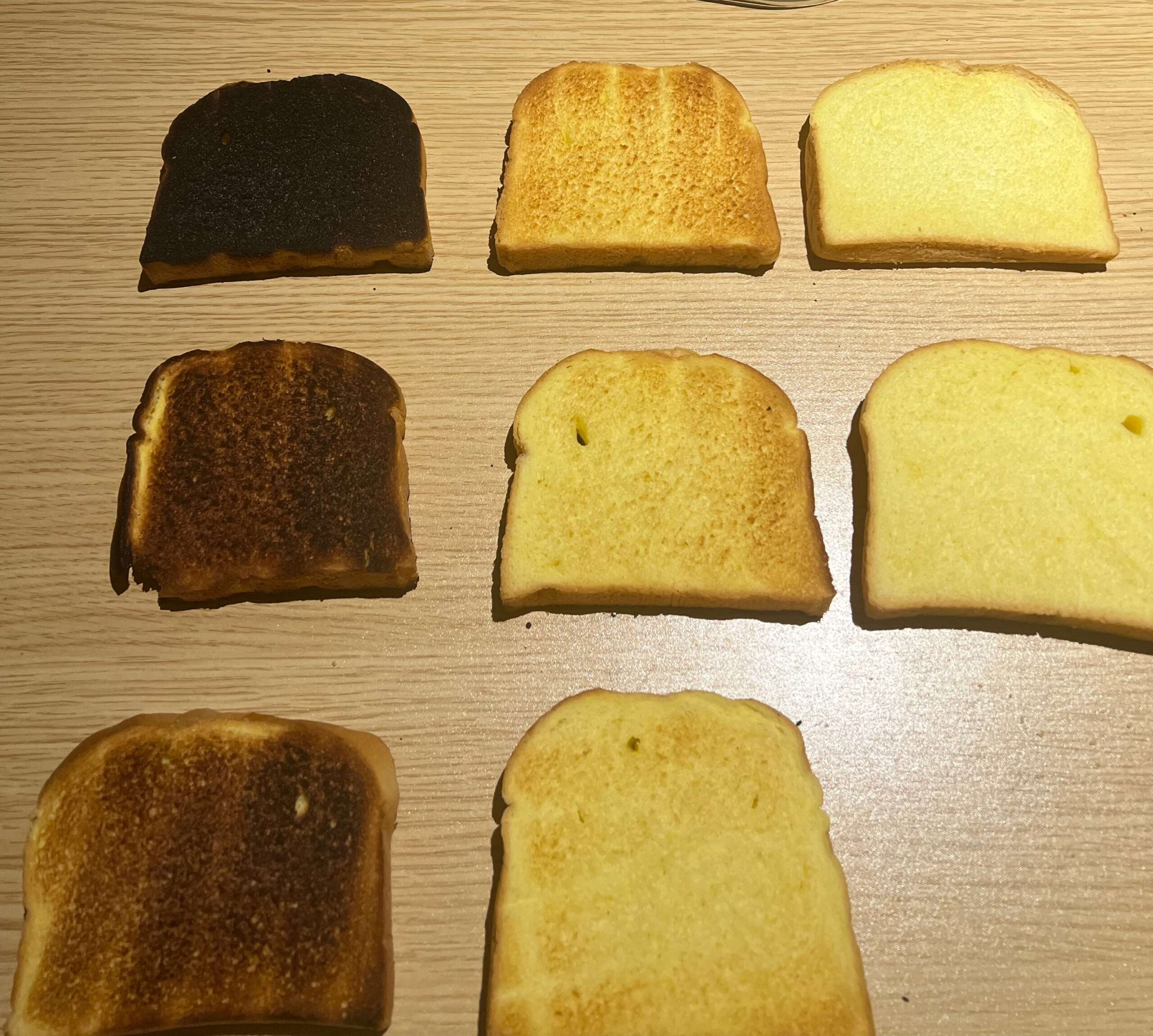 Toaster prototype in development