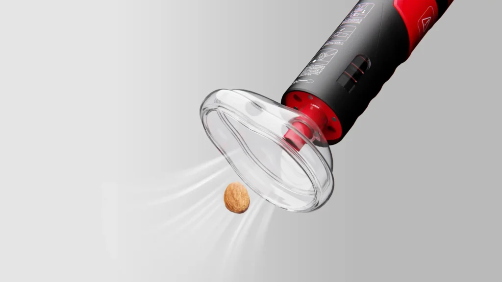 OPD DESIGN | How to Choose the Right Medical Device Compliance Consultant Anti-choking device designed for emergency home use, shown in its storage context